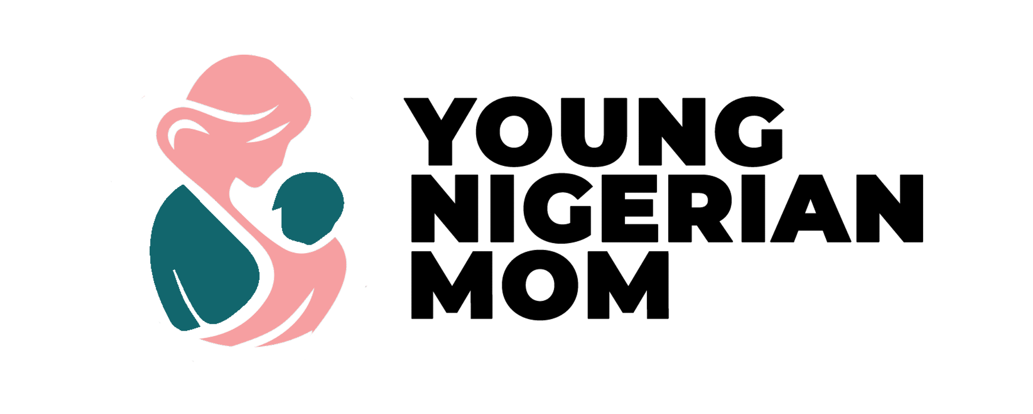 young nigerian mom logo